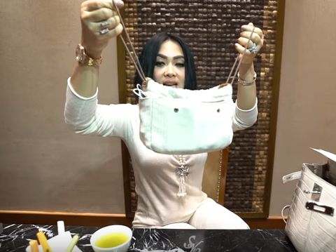 Intip Isi Tas Hermes Rp 1,4 Miliar Syahrini yang Bikin Takjub