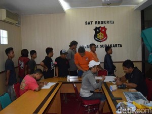 Jelang Natal dan Tahun Baru, Polresta Surakarta Tangkap 10 Preman