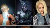 Baik itu karakter dalam film, komik maupun game pernah ditiru mahasiswi lulusan Arsitektur tersebut. (Dok. Instagram/itlookslikekilled)
