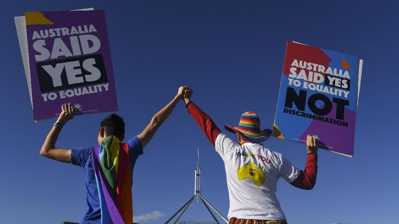 Parlemen Australia Setuju Pernikahan Sesama Jenis Parlemen Australia Setuju Pernikahan Sesama Jenis