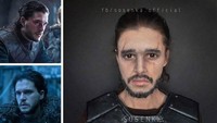 Bahkan ia pernah mencoba untuk tampil layaknya Jon Snow di serial Game of Thrones. (Dok. Instagram/itlookslikekilled)