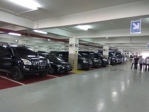 Bukan di Mal, Ini Parkir Basement Masjid Baiturrahman Aceh