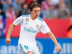 5. Luka Modric (32 tahun). Pemain Kroasia yang membela klub Real Madrid ini meraih 84 poin dari para jurnalis sepakbola di Eropa. (Foto: Alex Caparros/Getty Images)