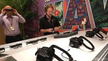 Dalam ajang Snapdragon Tech Summit 2017,  Qualcomm menghadirkan area demo. (Foto: detikINET/Adi Fida Rahman)