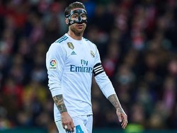 6. Sergio Ramos (31 tahun). Pemain Spanyol yang membela klub Real Madrid ini meraih 71 poin dari para jurnalis sepakbola di Eropa. (Foto: Juan Manuel Serrano Arce/Getty Images)