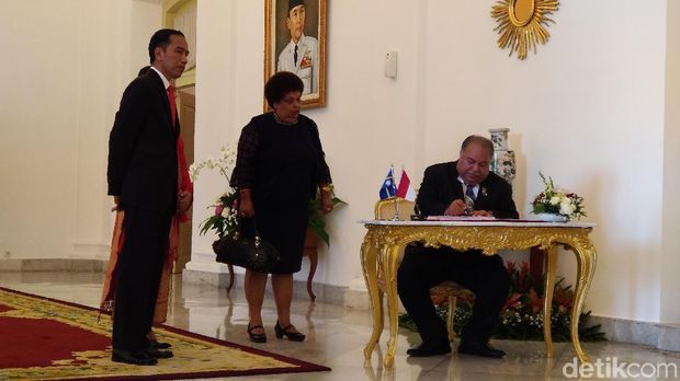 kunjungan kenegaraan Presiden Republik Nauru, Baron Divavesi Waqa