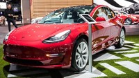 Tesla Model 3 Foto: Pool (Los Angeles Motor Show 2017)