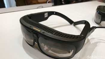 Kacamata VR yang membantu pengguna. (Foto: detikINET/Adi Fida Rahman)