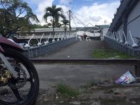 Sepeda motor tidak diprbolehkan melintas di jembatan (Jefris/detikTravel)