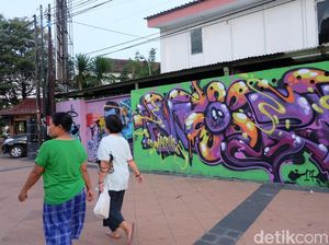 Berkat Kampung Pelangi Semarang, Publik Ramah pada Seni Grafiti dan Mural