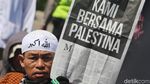 Suasana Terkini Demo di Depan Kedubes AS