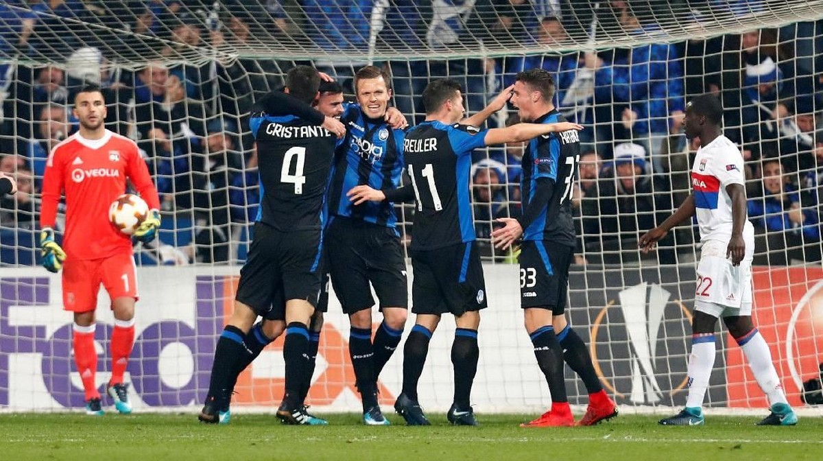 Atalanta menang tipis 1-0 atas Lyon (Alessandro Garofalo/Reuters)