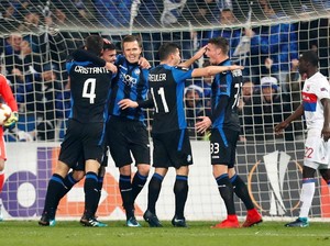 Kalahkan Lyon, Atalanta Jadi Juara Grup