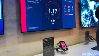 Modem X20 memungkinkan kecepatan download tembus 1,2 Gbps. (Foto: detikINET/Adi Fida Rahman)