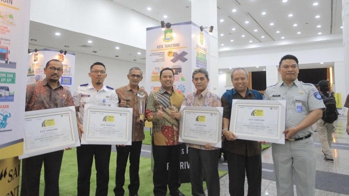 Angka Kecelakaan Turun, Kota Tangerang Raih Penghargaan IRSA 2017