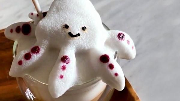 10 Latte Art Ini Bikin Gemas dan Gagal Fokus