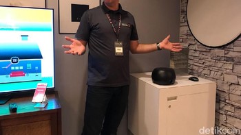 Speaker pintar berbasis Snapdragon 845. (Foto: detikINET/Adi Fida Rahman)