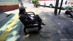 Trotoar di Jalan Yos Sudarso Kian Cantik dan Nyaman