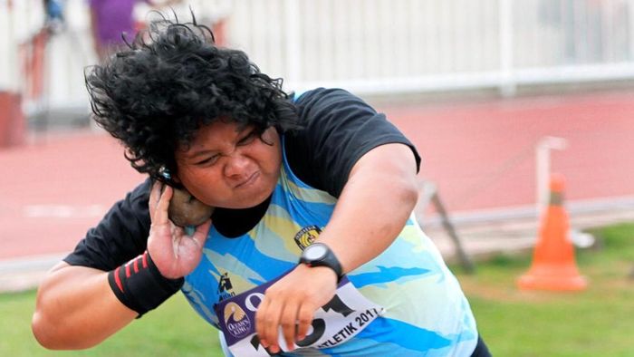 Eki Febri Raih Emas Dan Pecah Rekornas Tolak Peluru