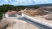 Bendungan Raknamo terletak di Kupang, Nusa Tenggara Timur (NTT). Pool/Kementerian PUPR.