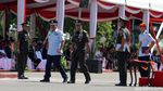 Gatot Serahkan Tongkat Komando Panglima TNI ke Hadi Tjahjanto