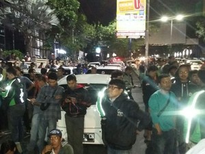 Salah Paham, Taksi Online dan Angkot di Malang Nyaris Bentrok