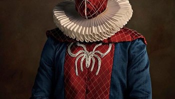 Spiderman jadul. Foto: Istimewa/Sacha Goldbenger