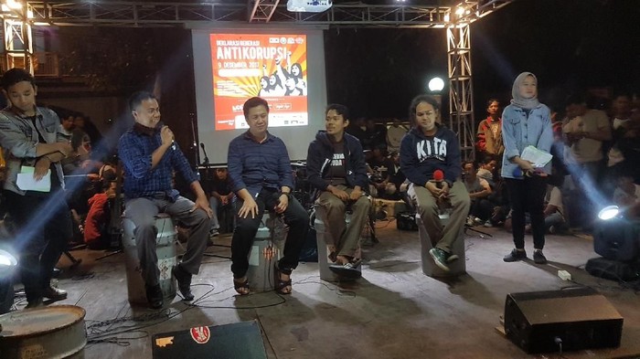 Kala Seniman, Musisi dan Petani Bicara Antikorupsi di Banten