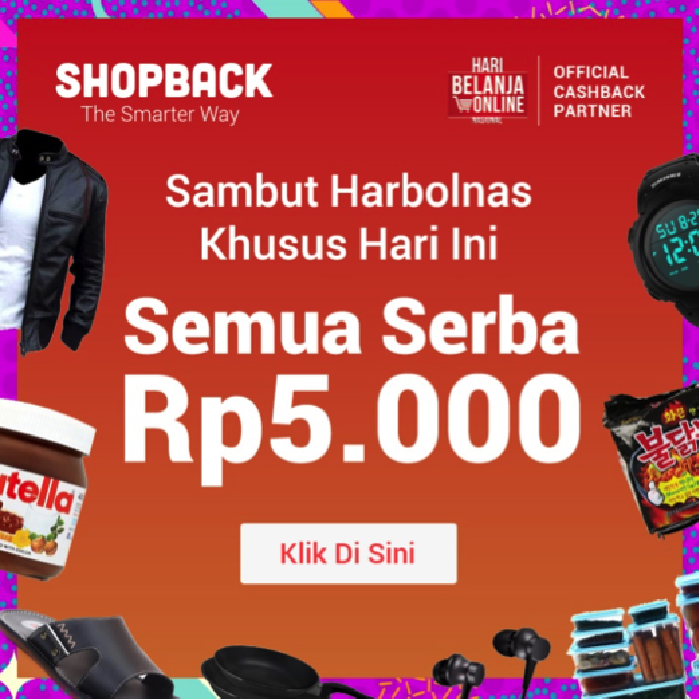Jelang Harbolnas, Barang-barang Berikut Diobral Rp 5.000 Saja