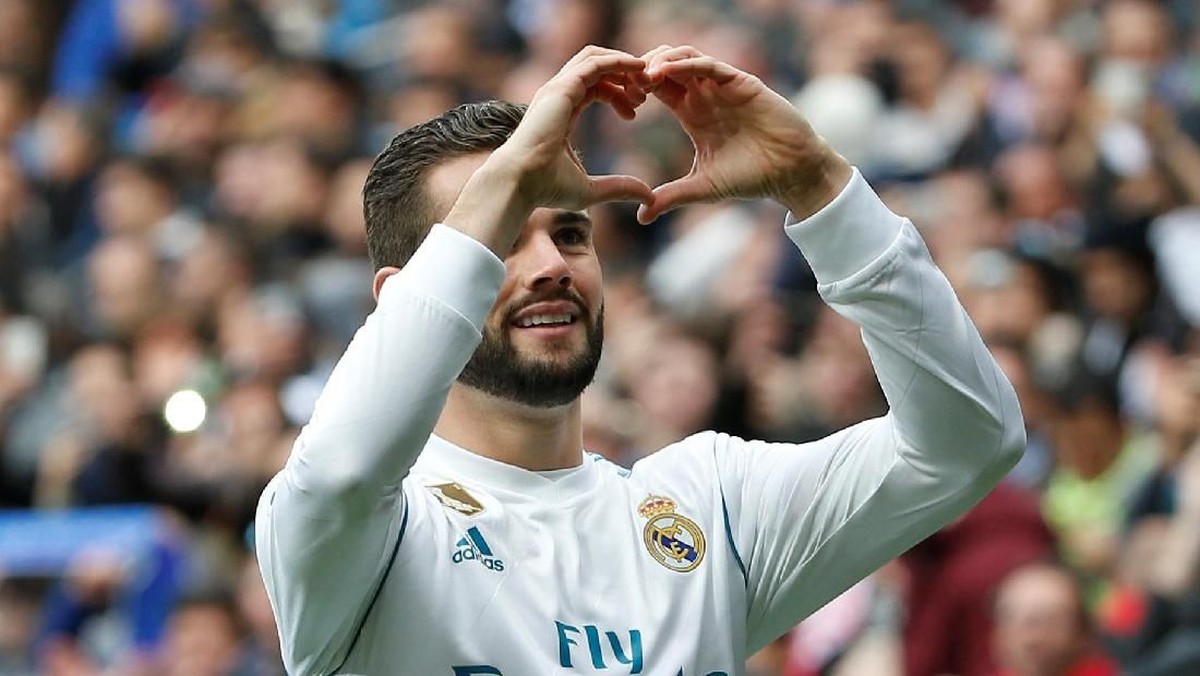 Nacho saat membela Real Madrid. (Foto: Javier Barbancho/Reuters)