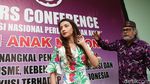 Curhat soal Anak, Tsania Marwa Datangi Komnas Perlindungan Anak