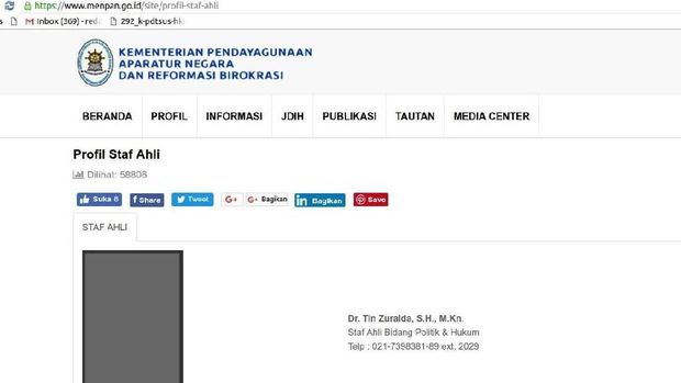 Jejak Tin: Digeledah KPK, Buang Duit ke WC, Jadi Staf Ahli Menteri