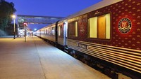 Maharajas Express memang menyuguhkan pengalaman naik kereta mewah yang lain dari biasanya. Semuanya serba kelas satu (Maharajas Express)