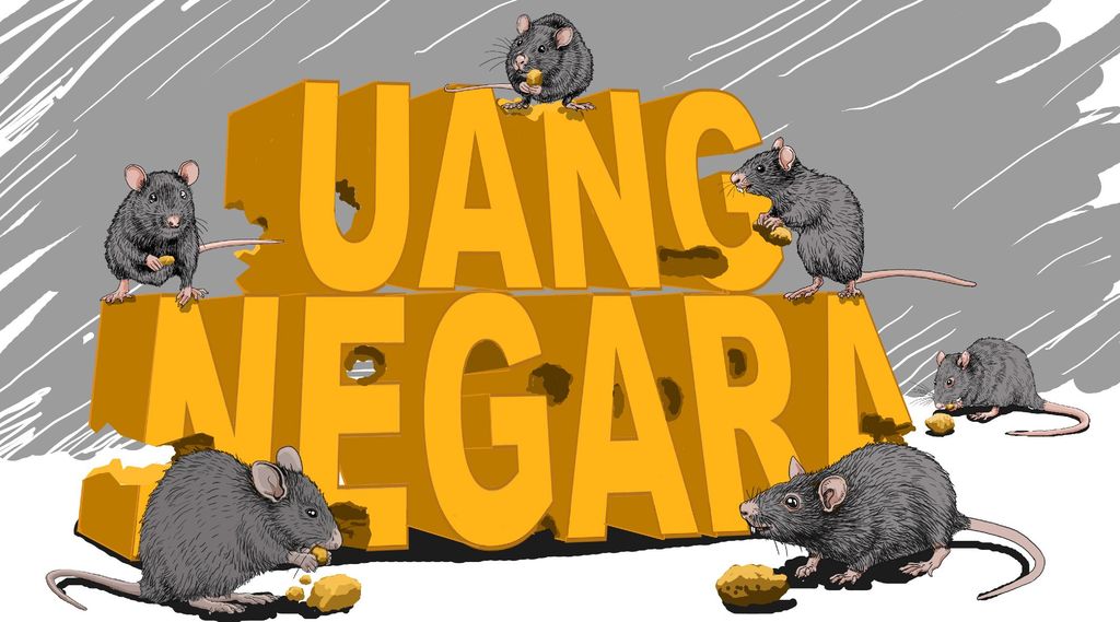 Ilustrasi korupsi