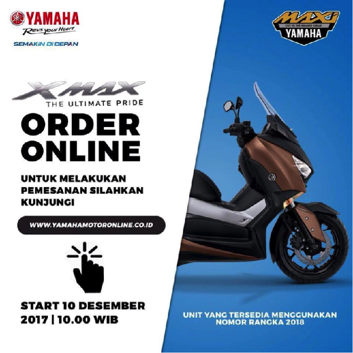 Sambut Akhir Tahun, XMAX Order Online Day Dibuka Lagi 10 Desember