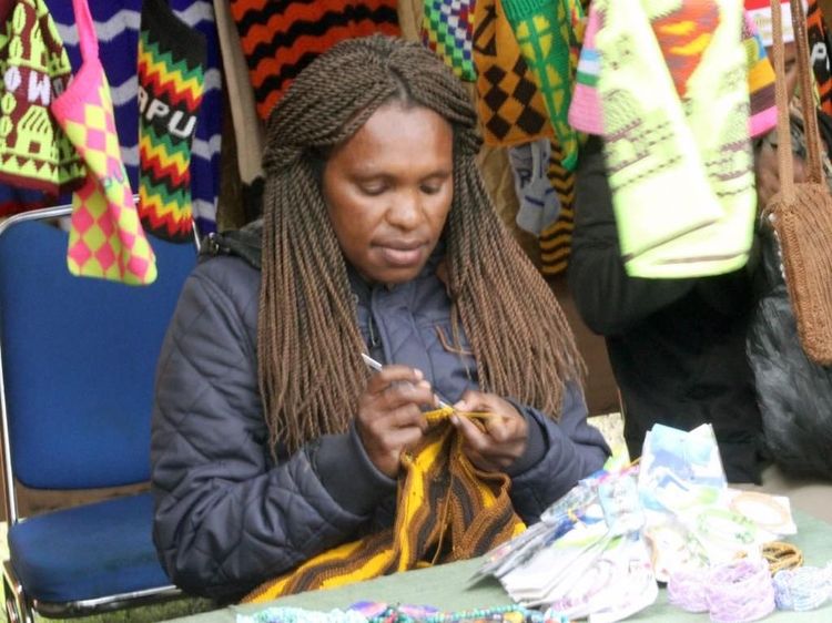 Noken Emas Papua, Tas Seharga Rp 10 Juta!