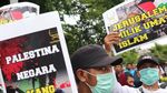Gelombang Unjuk Rasa Terus Mengalir di Depan Kedubes AS