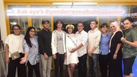 Sang buah hati, Shawn yang hadir dalam kesempatan itu. Foto: Andi Soraya (Instagram/detikHOT)