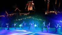 Layaknya menonton konser, acara yang dilangsungkan nanti sudah pasti akan meriah. Kapan lagi bisa seru-seruan bareng Zombie jelang Hari Raya Natal? (dok Nagashima Spa Land)