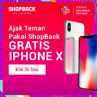 Harbolnas 2017 Dimulai, Cashback 120% hingga iPhone X Gratis