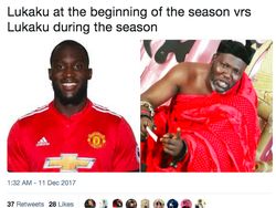 Lukaku Ramai Dihujat Setelah Bikin Blunder di Derby Manchester