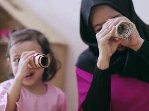 Tutorial Teropong Mainan dari Kardus