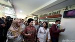 Menkes Sambangi RSPI Sulianti Soeroso Cek Pasien Difteri