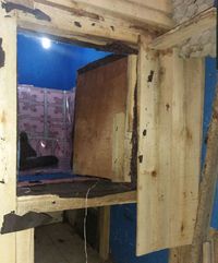 Ruang khusus yang dijadikan pelaku memerkosa korban.