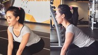 Cita mengaku bahwa ia memang baru mulai membiasakan diri untuk berolahraga di sela kesibukan. Foto: Instagram/cita_citata