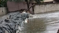 Arief menyatakan ada sekitar 100 rumah warga di RT 03 dan 04 yang tergenang air. Rumah yang terdampak lebih parah di RT 03. (Foto: Arief Syarifuddin)
