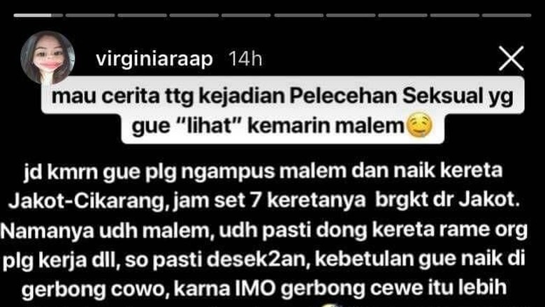 KPAI Meminta Pelaku Pelecehan Seksual di KRL Ditangkap KPAI Meminta Pelaku Pelecehan Seksual di KRL Ditangkap