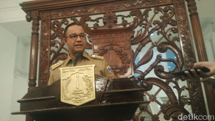 Suasana Beda Saat Anies-Sandi Jajal Mimbar Baru di Balai Kota