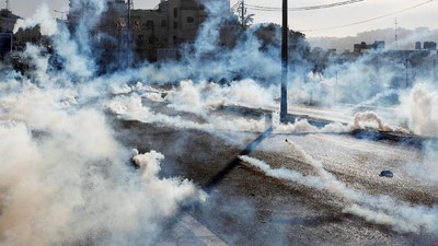 Kecam Trump, Hujan Gas Air Mata di Bethlehem