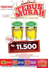  Tebus Murah Minyak Goreng Sania di Awal Minggu Transmart Carrefour